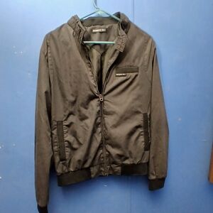 Men's Black Bomber Jacket